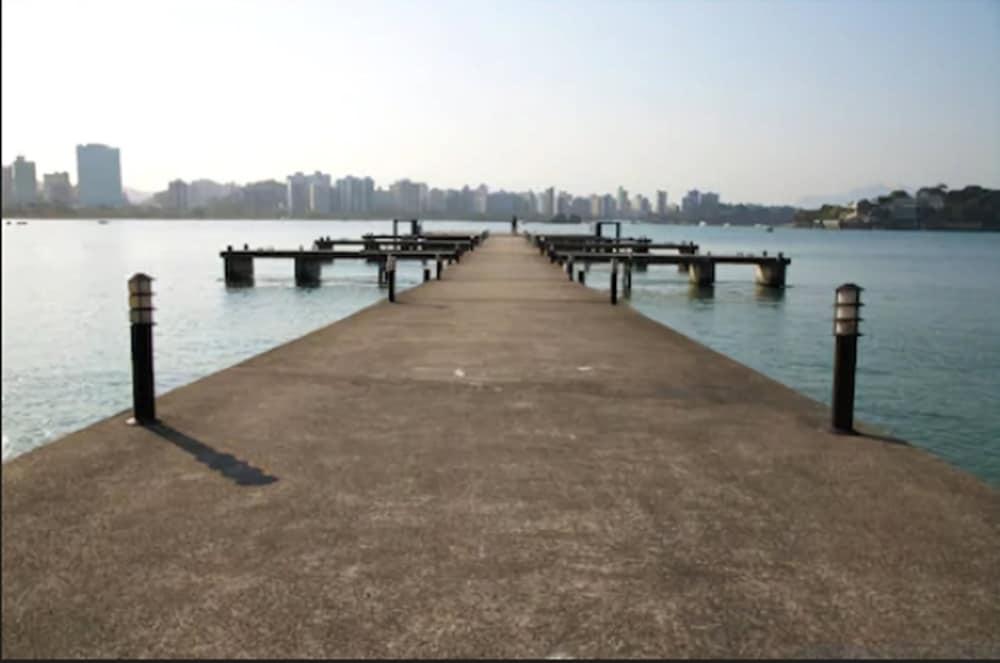 Hotel Senac Ilha Do Boi Vitória Extérieur photo View of the pier at the park