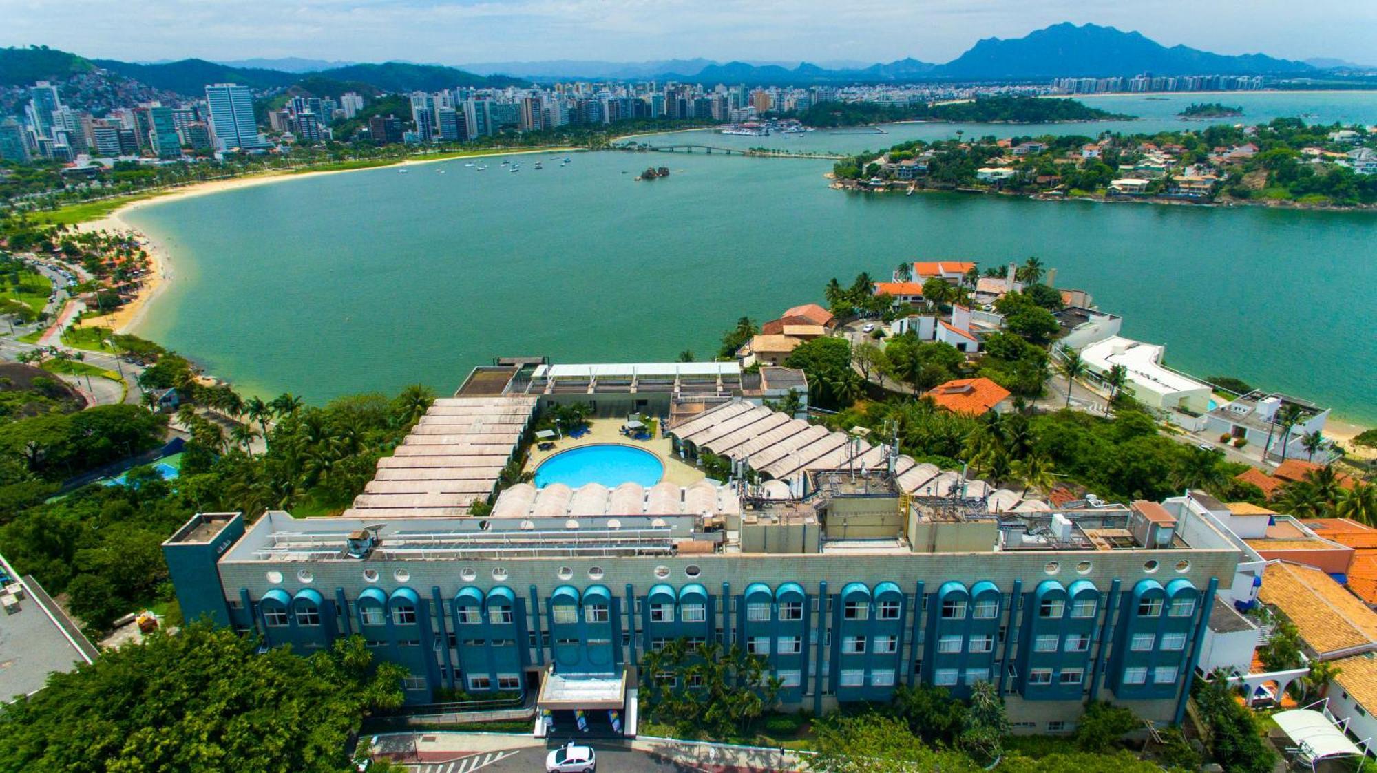Hotel Senac Ilha Do Boi Vitória Extérieur photo Aerial view of the hotel